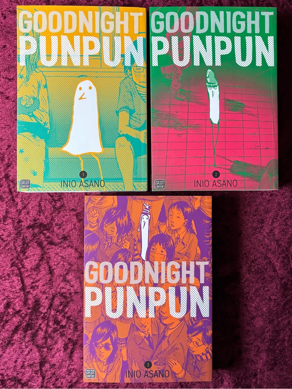 Goodnight Punpun Volumes 1-3 Manga by Inio Asano